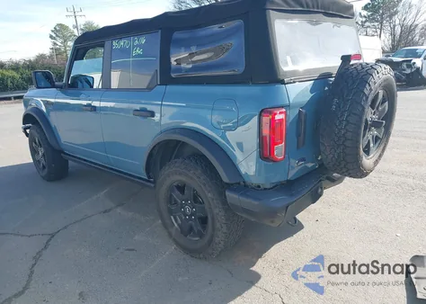 2022 Ford Bronco Black Diamond z USA, uszkodzony, nr VIN 1FMEE5DH1NLB14773